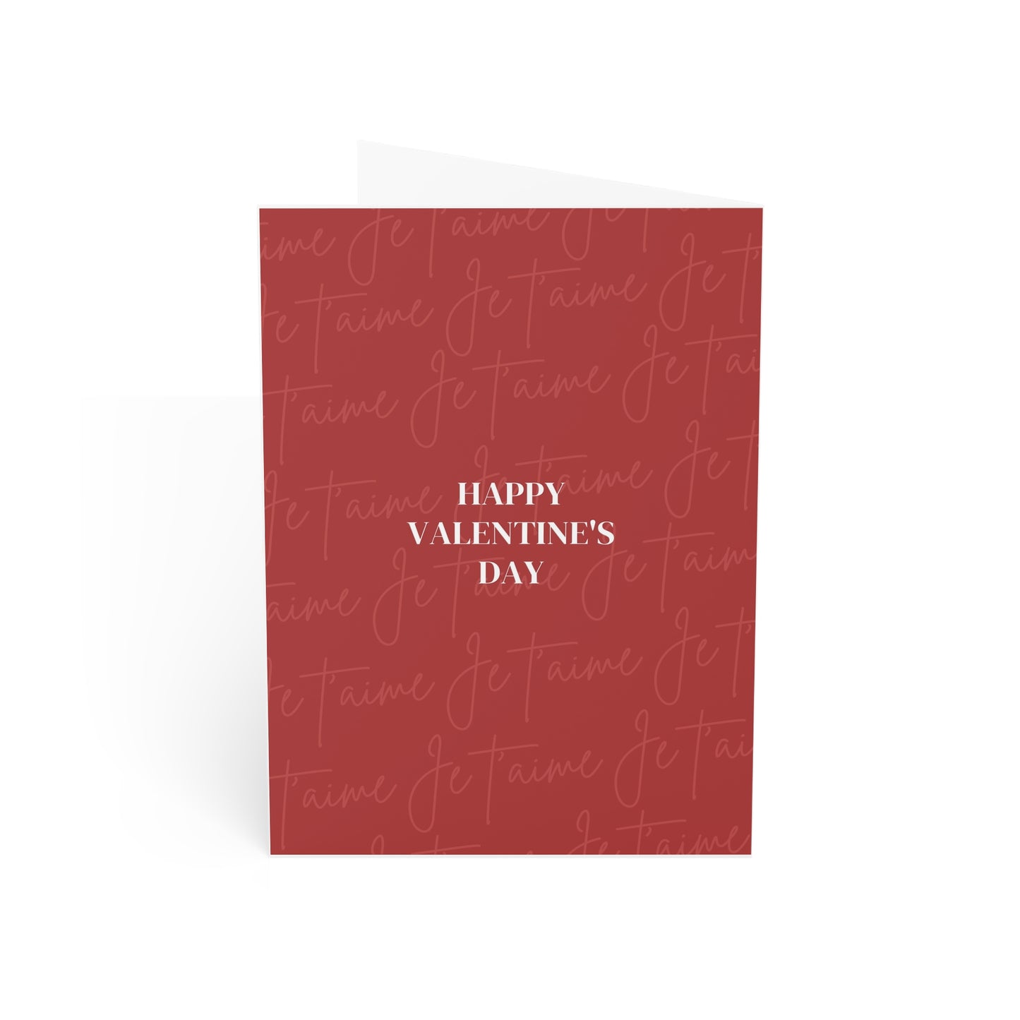 Eiffel Tower Paris Valentine's Day Card