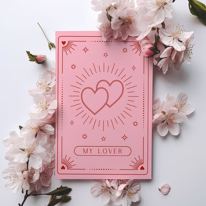 Queen of My Heart Valentine's Day Card - Digital download