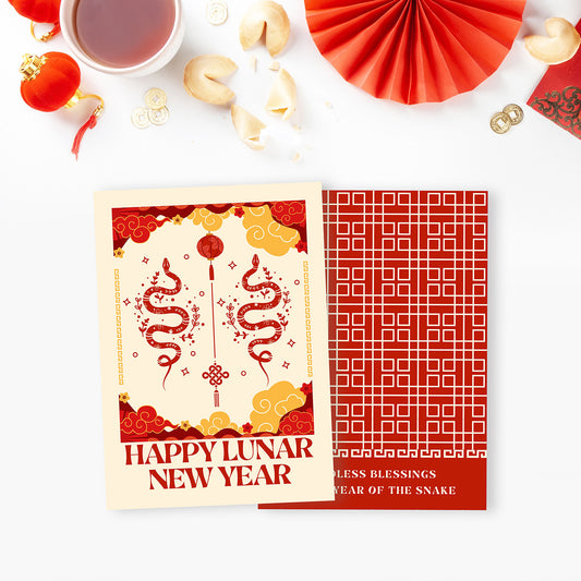 Lunar New Year Card 2025 - Digital download