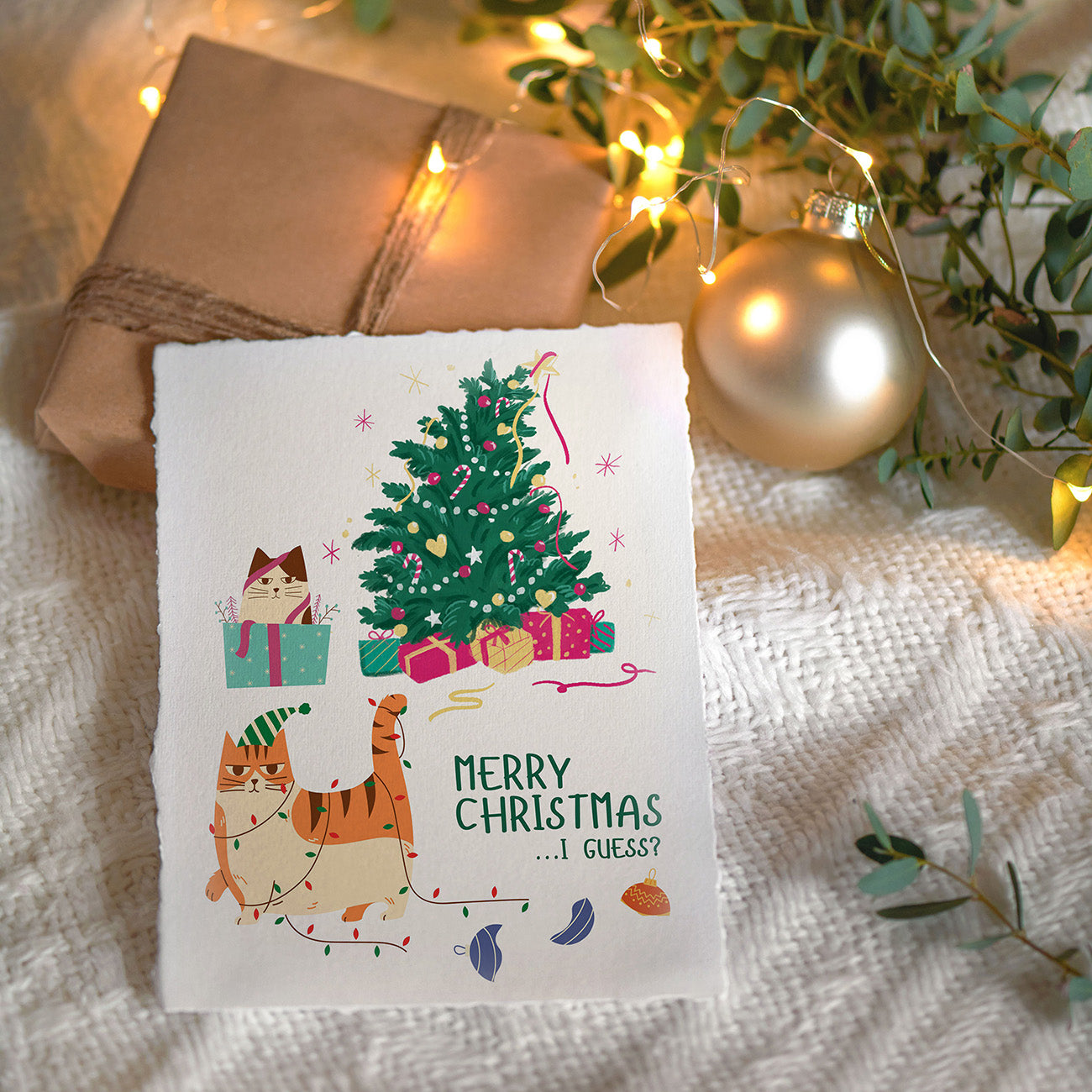 Merry Christmas I guess Card - Digital download