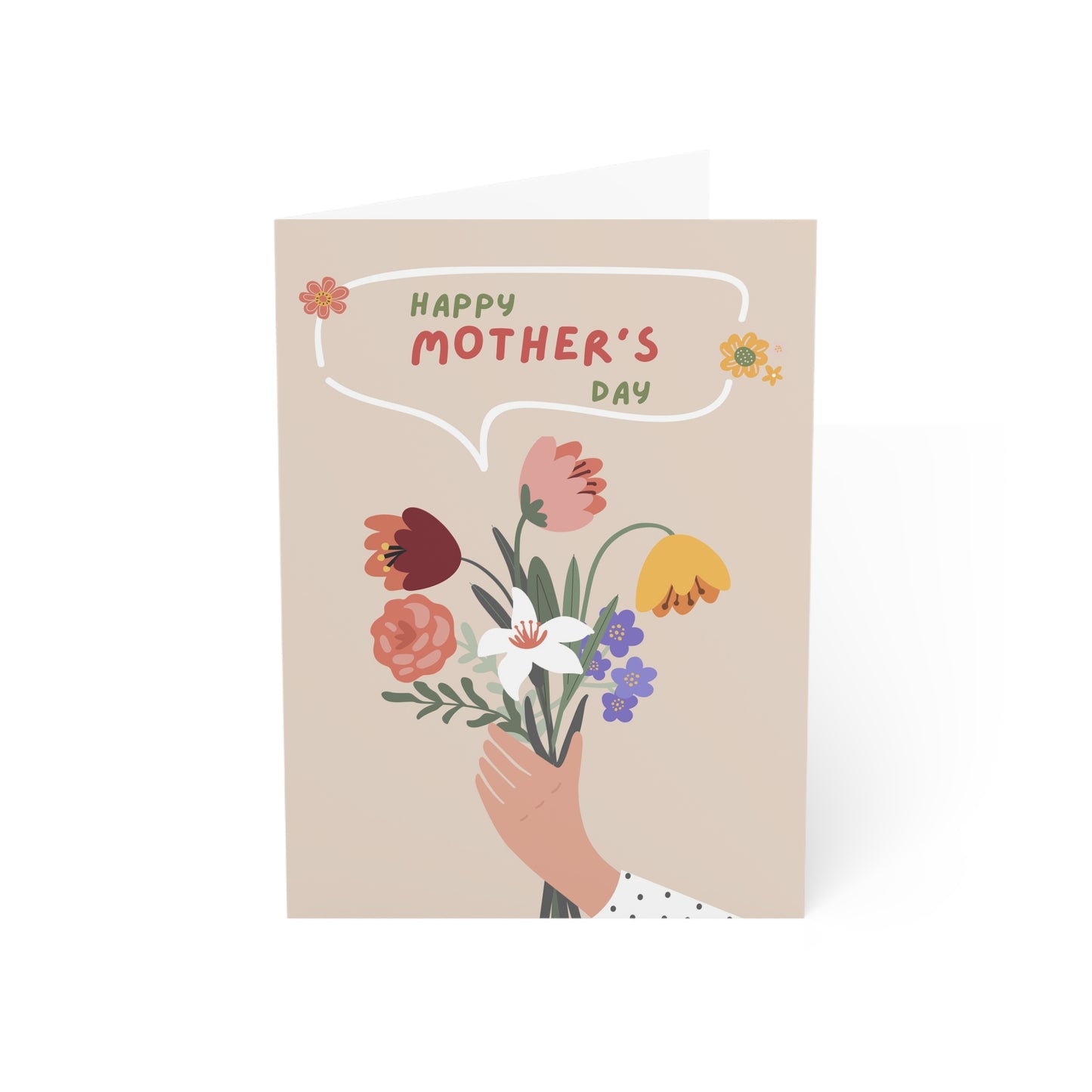 Mother's Day Card Floral Bouquet