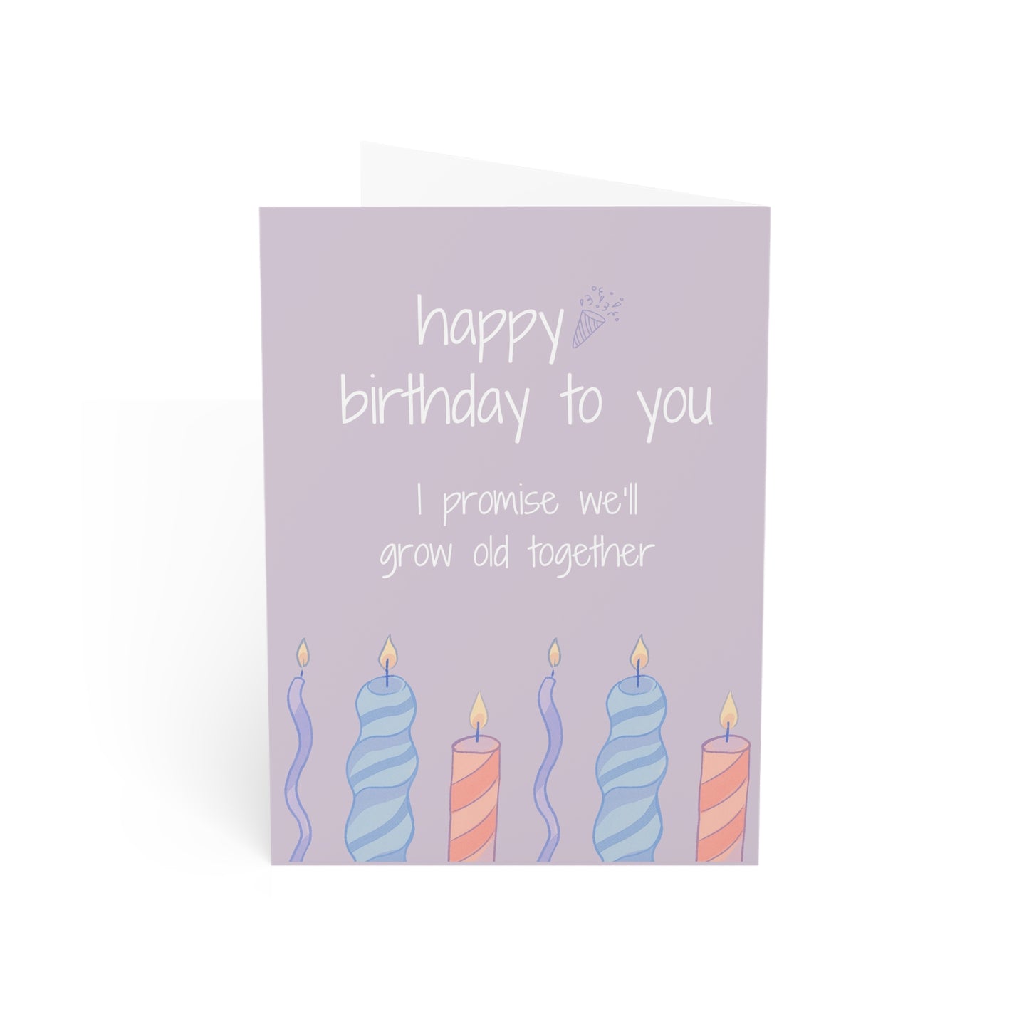 Funny Birthday Card ,You Are So Old, Pastel Cake