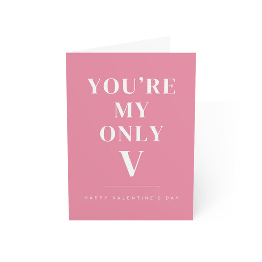 Pink Valentine's Day Card