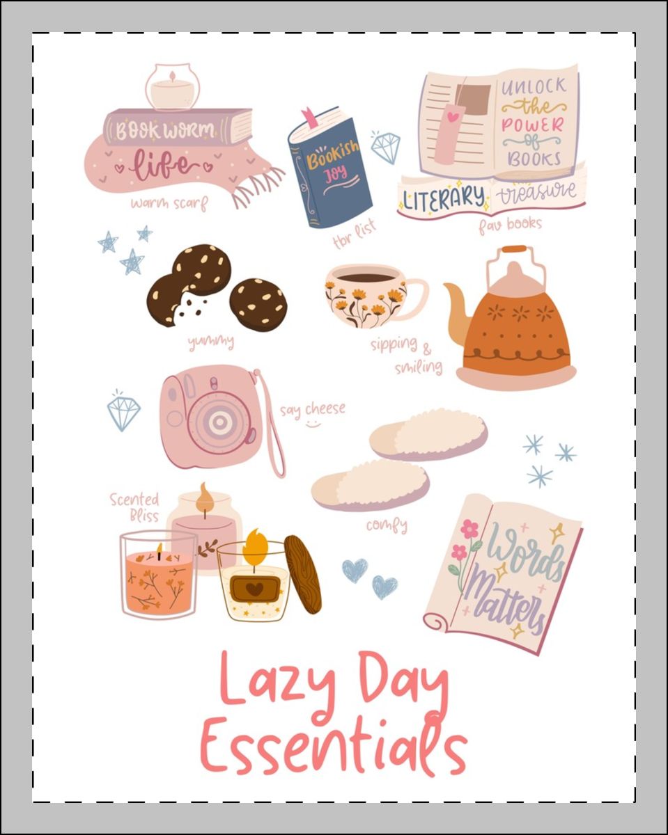 Lazy Day Vibes Wall Art - With Frame