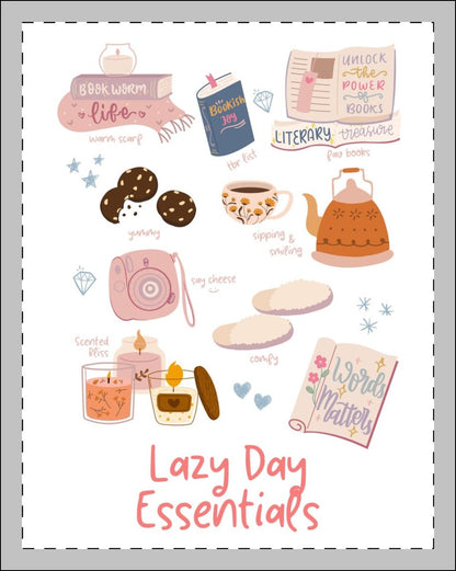 Lazy Day Vibes Wall Art - With Frame